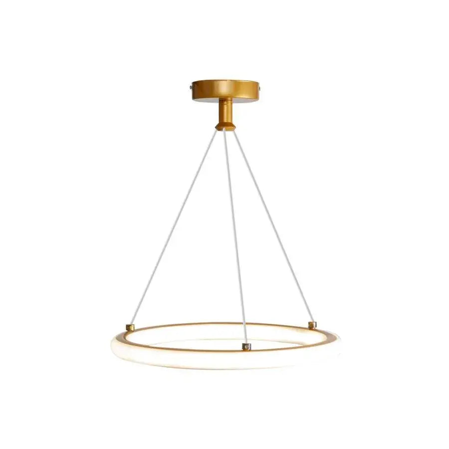 LED LED Anina, 24W, κρύο/ζεστό/ουδέτερο φως, χρυσό