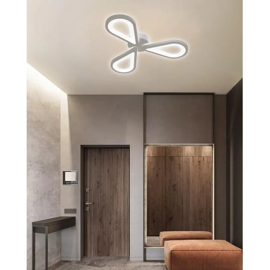Πολυέλαιος LED AURALIUS 18W, 3 Πέταλα, Neutral light, 4000K, Λευκό