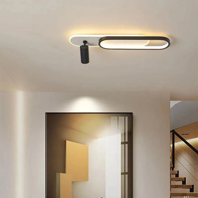 LED LED Berta 43W Ψυχρό/ζεστό/ουδέτερο ρυθμιζόμενο ακρυλικό προβολέα και λευκό και λευκό μέταλλο
