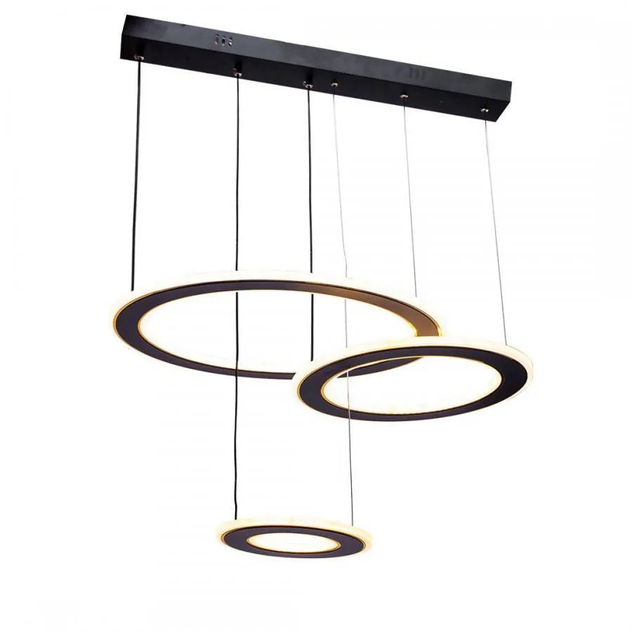 LED LED BIANCA 99W Black με τηλεχειριστήριο