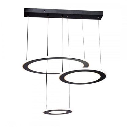 LED LED BIANCA 99W Black με τηλεχειριστήριο