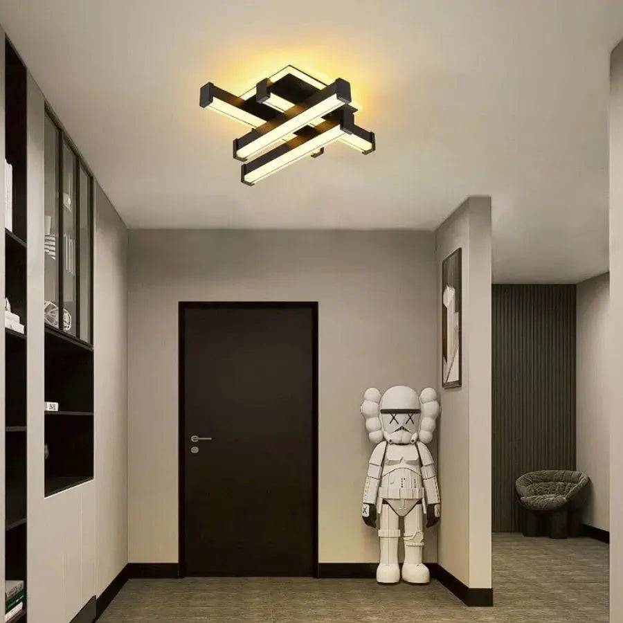 LED Lulus Falls 54W ασπρόμαυρο