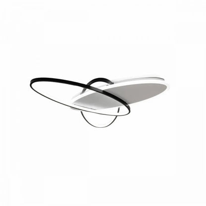 LED πολυέλαιος με τηλεχειριστήριο Carolina, 81W, 3 τετράγωνα, κρύο/ζεστό/ουδέτερο φως, άκαμπτο, μαύρο