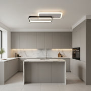 Πολυέλαιος LED με τηλεχειριστήριο CAROLINA 50W, 2 Στοιχεία, Κρύο/Ζεστό/Ουδέτερο φως, Ρυθμιζόμενο, Μαύρο