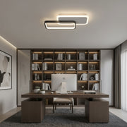 Πολυέλαιος LED με τηλεχειριστήριο CAROLINA 50W, 2 Στοιχεία, Κρύο/Ζεστό/Ουδέτερο φως, Ρυθμιζόμενο, Μαύρο