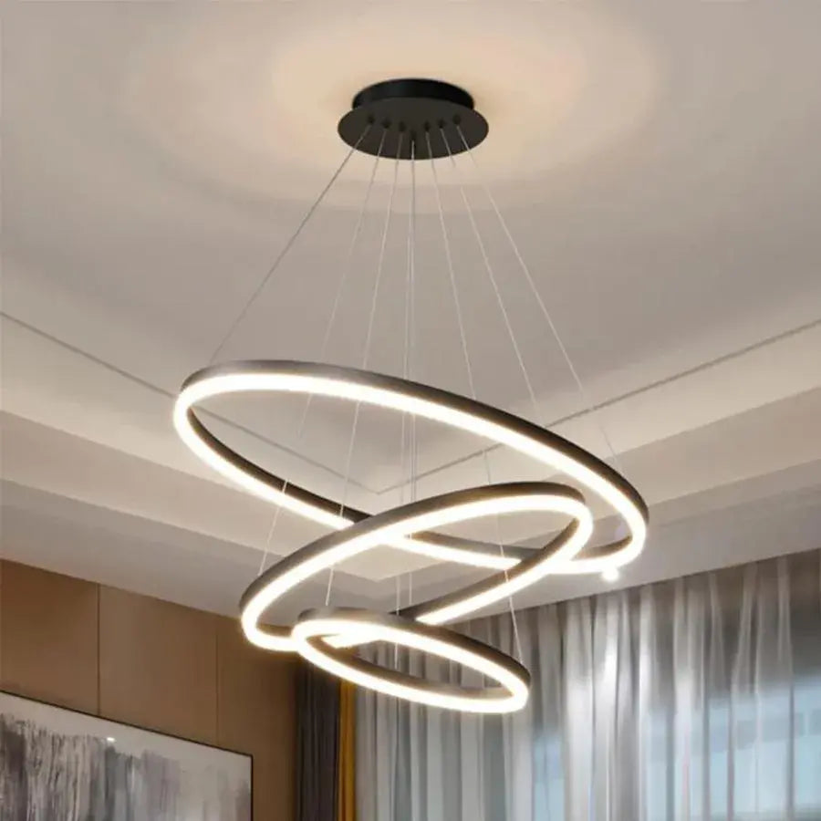 LED LED Casiana με τηλεχειριστήριο, 130W, μαύρο, ήταν διαθέσιμο