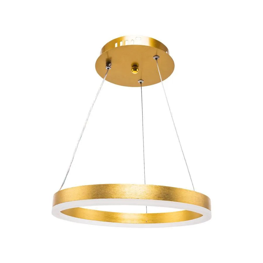 LED LED Casiana με τηλεχειριστήριο, 38W, Golden, Wasable