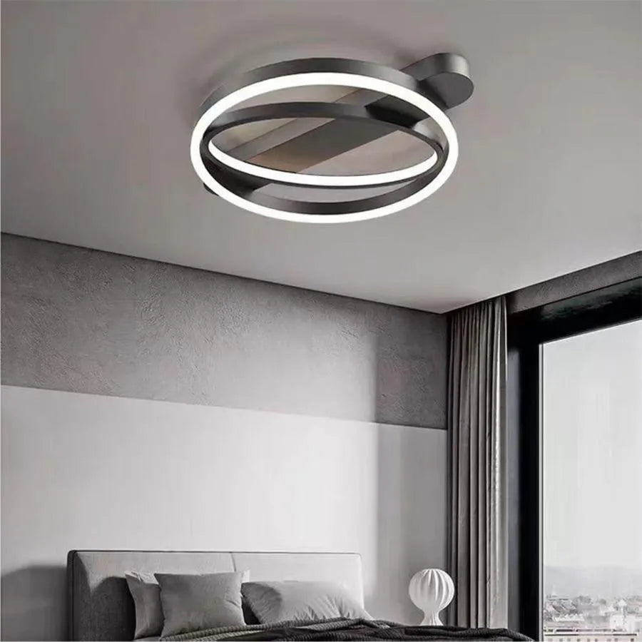 LED LED Cerelis με τηλεχειριστήριο, 90W, 2,4GHz, Dimable, Acrylic, Black