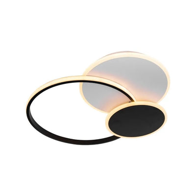 LED LED CETUS με τηλεχειριστήριο, 82W, μαύρο, ακρυλικό, Daisy