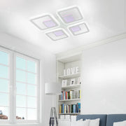 LED LED Chai 3D με τηλεχειριστήριο, 104W, 2,4GHz, Dimable, RGB, Acrylic, White
