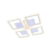 LED LED Chai 3D με τηλεχειριστήριο, 104W, 2,4GHz, Dimable, RGB, Acrylic, White