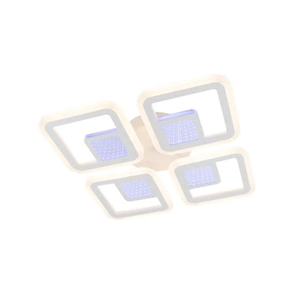 LED LED Chai 3D με τηλεχειριστήριο, 104W, 2,4GHz, Dimable, RGB, Acrylic, White
