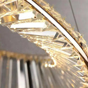 LED LED Crystal LED με τηλεχειριστήριο χρυσού Cairro 98W