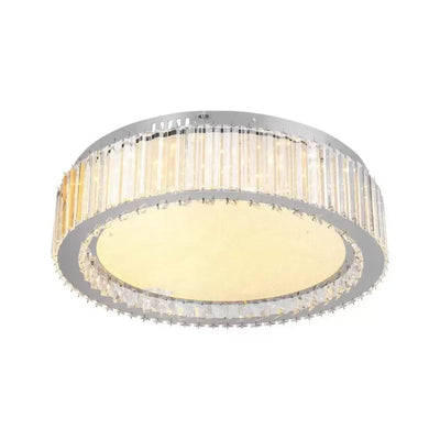Lulus LED Crystal με τηλεχειριστήριο Angelina 80W Dimable Silver