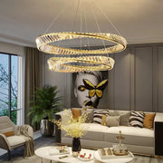 LED LED Crystal LED με τηλεχειριστήριο χρυσού Cairro 98W