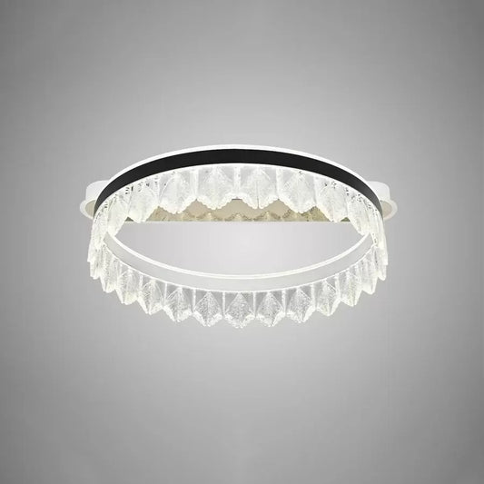 Lust LED Crystal με τηλεχειριστήριο Hezekiah 60W Black White