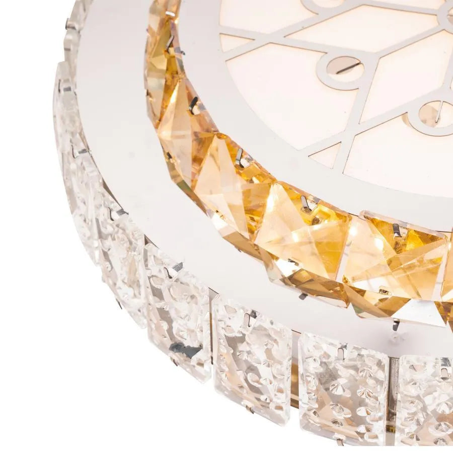 LED LED Cristal LED με το Lealcomanda 24W Silver Abatia