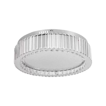 Lulus LED Crystal με τηλεχειριστήριο Angelina 80W Dimable Silver