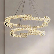 Lulus LED Crystal με το τηλεχειριστήριο Silver Latifah 118W