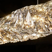 LED LED Crystal LED με τηλεχειριστήριο 38W Sehrazat, Silver