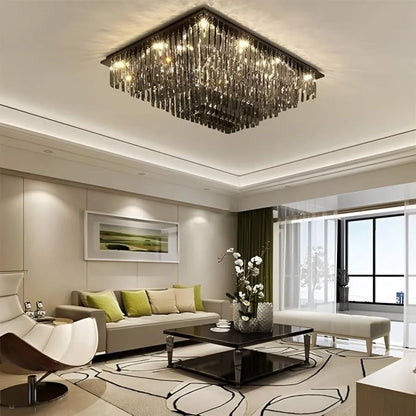 LED LED Crystal 57W, Xanthi, Silver