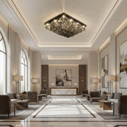 LED LED Crystal 57W, Xanthi, Silver