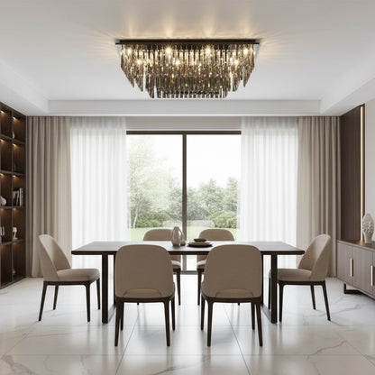 LED LED Crystal 57W, Xanthi, Silver