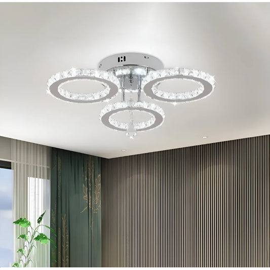 LED Lulus με το τηλεχειριστήριο Cristal Alanubis 37W