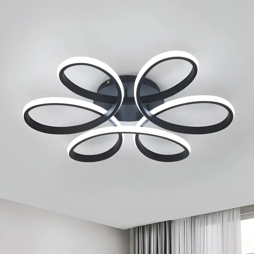 Helix Vector LED LED, 108W, μεταλλικό, μαύρο, τηλεχειριστήριο, κρύο/ζεστό/ουδέτερο φως
