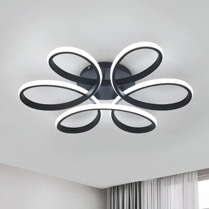 Helix Vector LED LED, 108W, μεταλλικό, μαύρο, τηλεχειριστήριο, κρύο/ζεστό/ουδέτερο φως