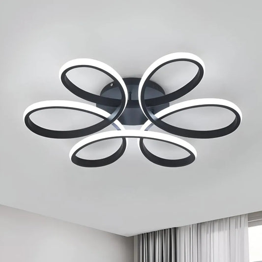 Helix Vector LED LED, 108W, μεταλλικό, μαύρο, τηλεχειριστήριο, κρύο/ζεστό/ουδέτερο φως