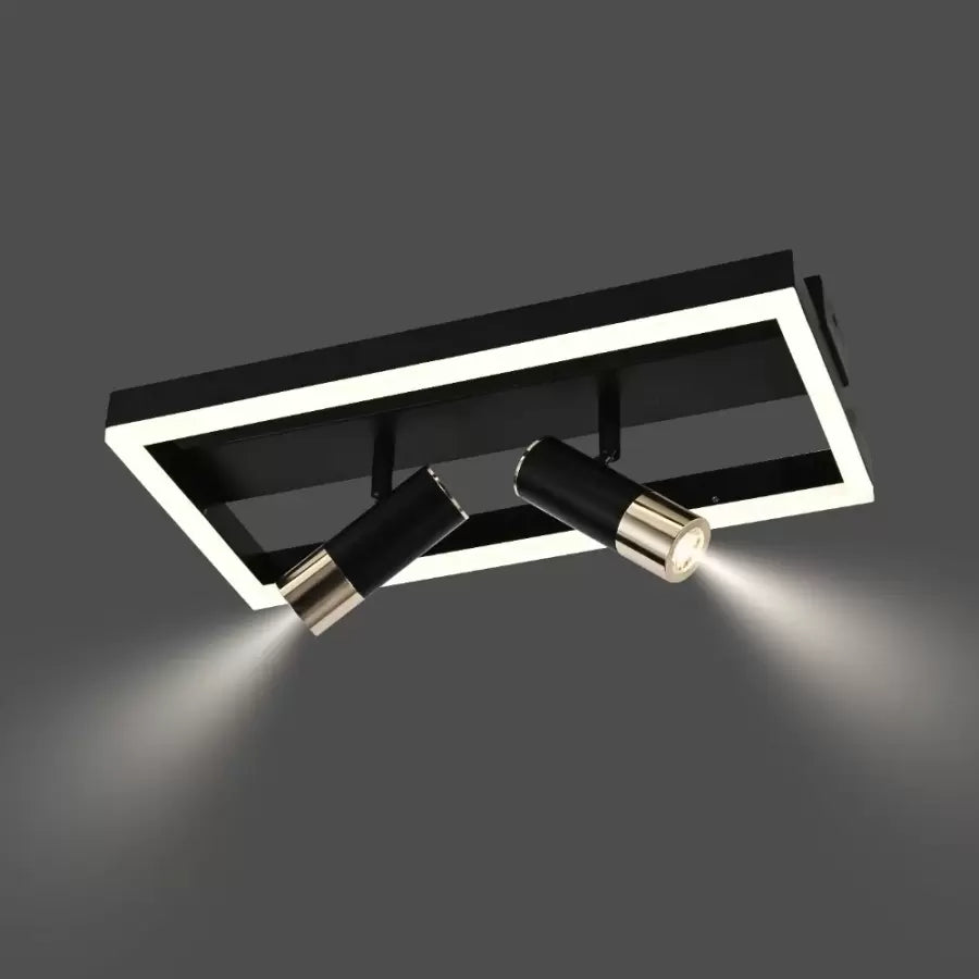 LED Lulus με Enterchand Rohan 26W Dimabila Black White