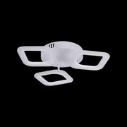 LED LED Erika, 24W, 3 τετράγωνα, ουδέτερο φως, λευκό