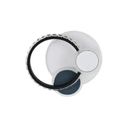 LED LED Gella, 48W, ακρυλικό και μέταλλο, λευκό και μαύρο
