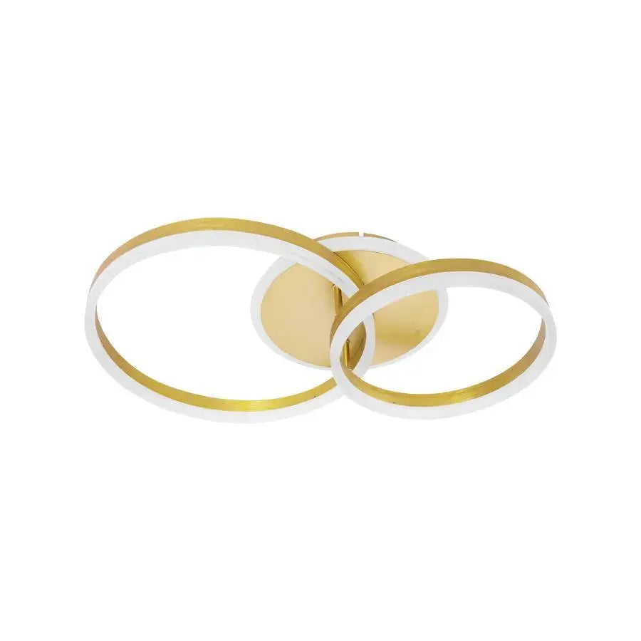 LED LED LED με τηλεχειριστήριο, 118W, Dimable, Golden