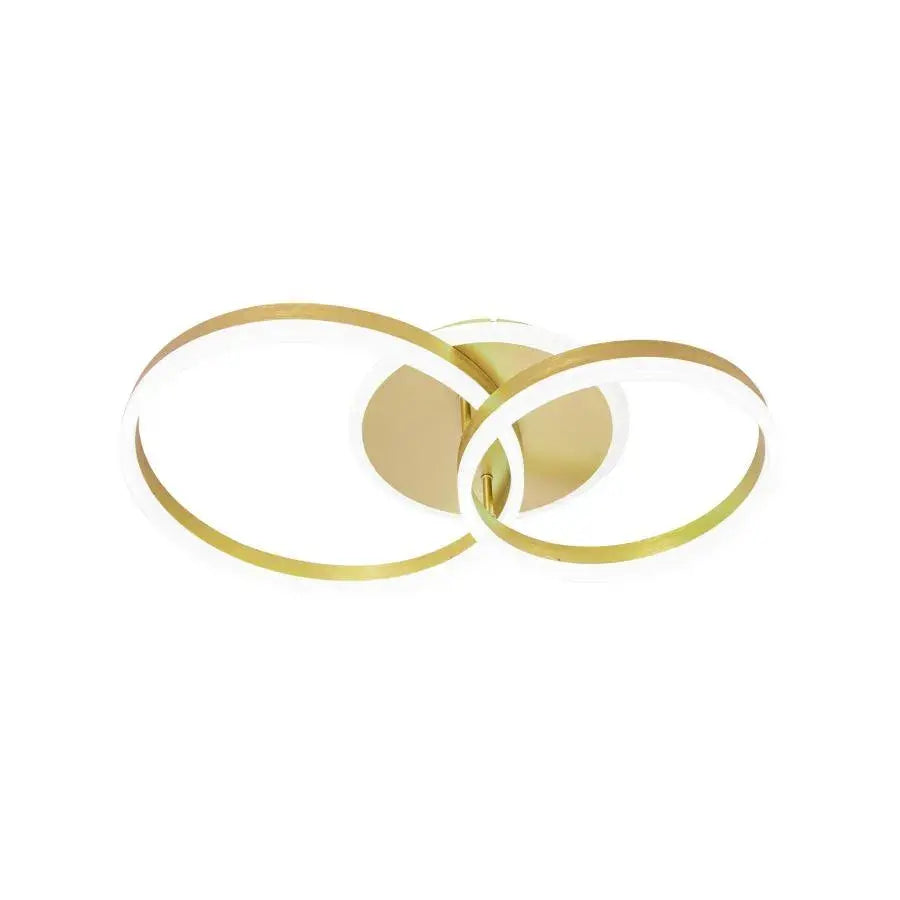 LED LED LED με τηλεχειριστήριο, 118W, Dimable, Golden