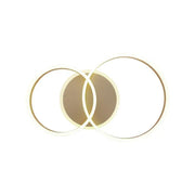 LED LED LED με τηλεχειριστήριο, 118W, Dimable, Golden