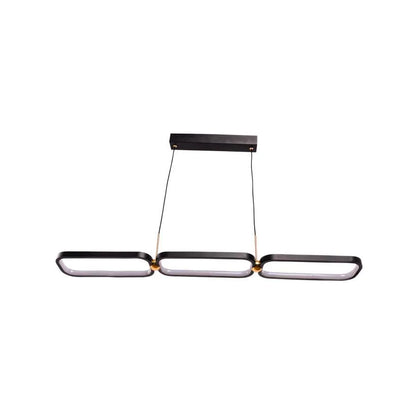 LED LED Hansa με τηλεχειριστήριο, 80W, 2,4GHz, μέταλλο, μαύρο και χρυσό