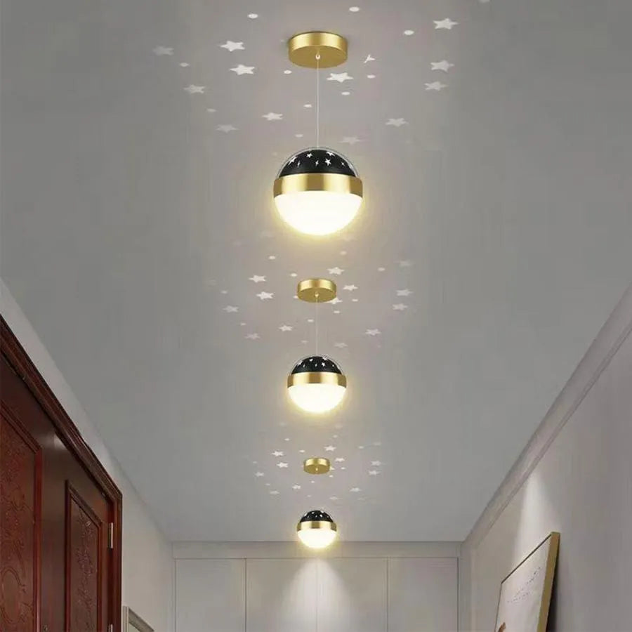 LED LED Itrisi, 9W, Metal, Gold and Black