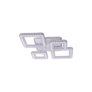 Lulus LED RGB με τηλεχειριστήριο Quadris, 78W, 4 τετραγωνικά