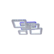 Lulus LED RGB με τηλεχειριστήριο Quadris, 78W, 4 τετραγωνικά