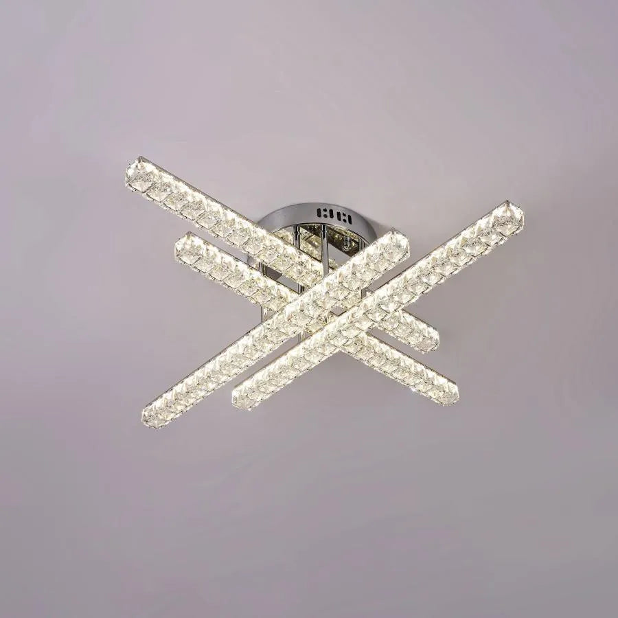 LED LED Julitta με τηλεχειριστήριο, 112W, Silver
