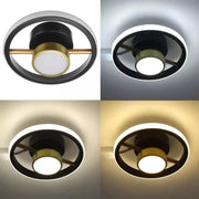 LED LED Keiko, 46W, 2,4GHz, ακρυλικό, μαύρο