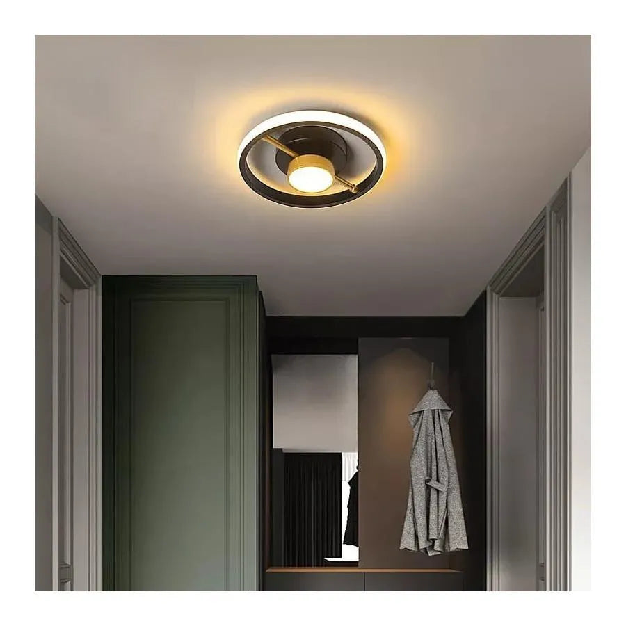 LED LED Keiko, 46W, 2,4GHz, ακρυλικό, μαύρο