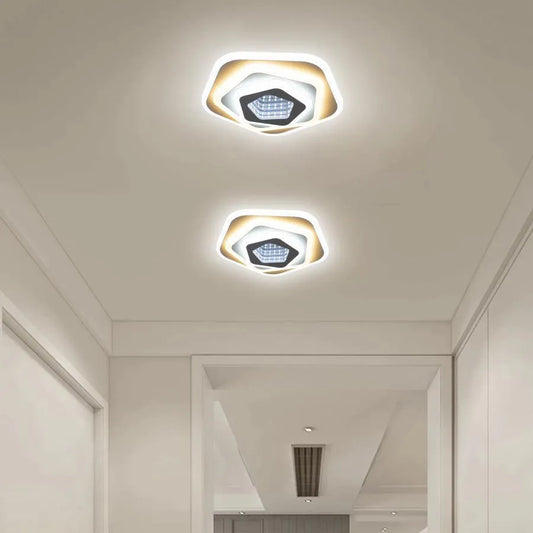 LED LED Nexa Pentagon 3D, 36W, White, για αίθουσα/διάδρομο