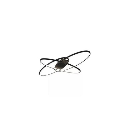 LED LED Orbit LED με τηλεχειριστήριο, 140W, κρύο/ζεστό/ουδέτερο φως, ασταθές, μαύρο