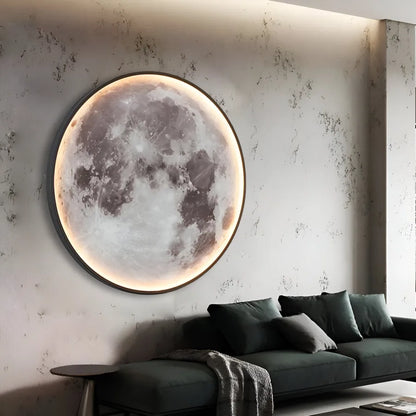 Εφαρμόστε διακοσμητική LED Moon 45W διάμετρος 80cm 3000/4000/6000k