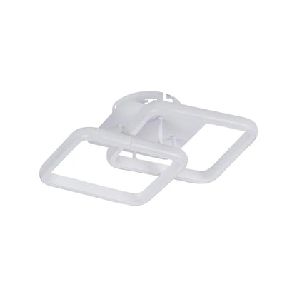Πολυέλαιος LED LILIA 20W, 2 Τετράγωνα, Κρύο/Ζεστό/Ουδέτερο φως, Λευκό