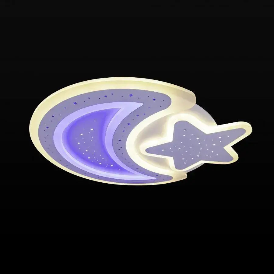 Lulus LED Month και RGB Star με τηλεχειριστήριο Coralia 80W κρύο/ζεστό/ουδέτερο λευκό ουδέτερο