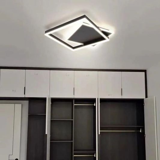 LED LED Scioso με τηλεχειριστήριο, 104W, 2,4GHz, Dimable, Acrylic, Black